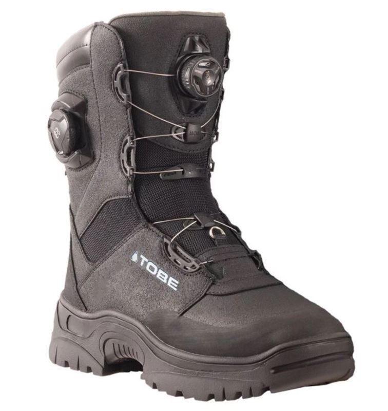 TOBE Boot Cordus Boa jet svart