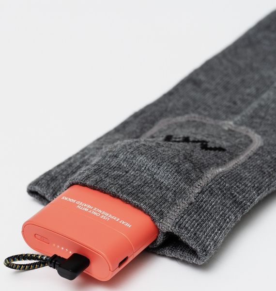 HeatX Heated Everyday Socks w/batt. V2 L Olive Green