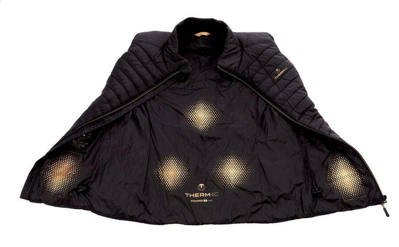 THERM-IC Varme Vest Batteri Men Sort
